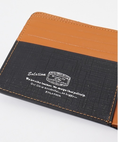 財布 SOLATINA カウレザー型押し2つ折りウォレット（財布）｜BACKYARD