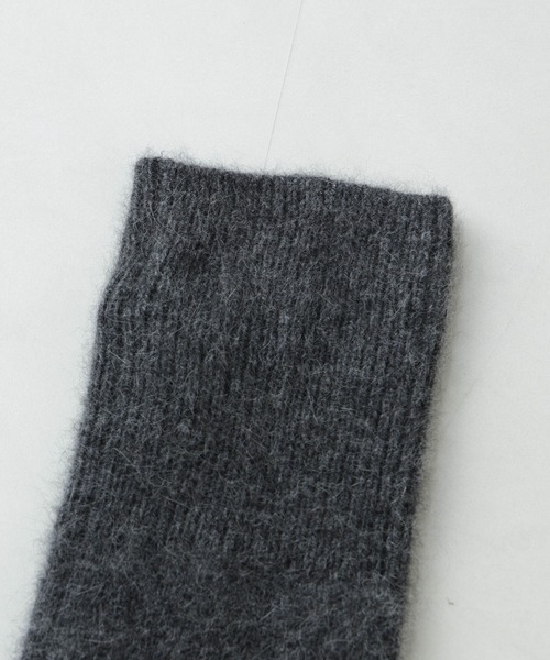 NANO universe（ナノユニバース）の「ウォッシャブルフォックスロンググローブ（手袋・レディース・チャコール/モカ/アイボリー・FREE）」の14枚目の写真