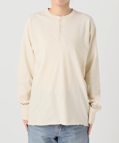 Healthknit/ヘルスニット ヘンリーロングスリーブ（Tシャツ/カットソー