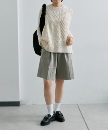 【新品】イアパピヨネ スミスタイル sumi style バルーンスカート　白 ear PAPILLONNER（イアパピヨネ）の「【SUM1 STYLE(スミスタイル