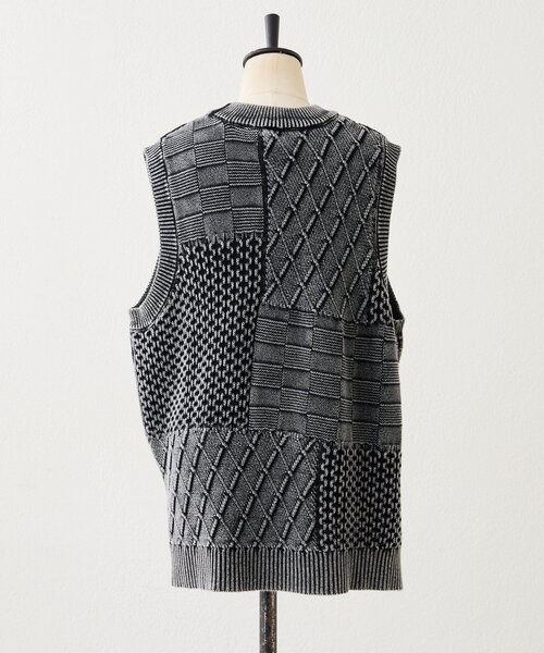 ニットベスト【SUM1 STYLE(スミスタイル)】（ベスト）｜ear