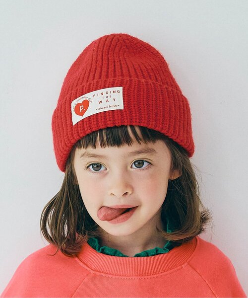 カラフルニットビーニー ニット帽（ニットキャップ/ビーニー）｜p