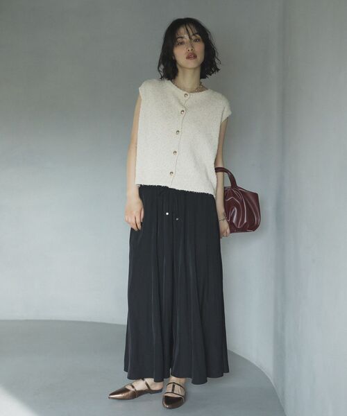 Green　Parks（グリーンパークス）の「andmikka.タック2WAYボストンバッグ（ショルダーバッグ・レディース・マスタード/レッド/ブラック・FREE）」の8枚目の写真