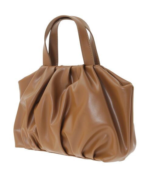 Green　Parks（グリーンパークス）の「andmikka.タック2WAYボストンバッグ（ショルダーバッグ・レディース・マスタード/レッド/ブラック・FREE）」の13枚目の写真