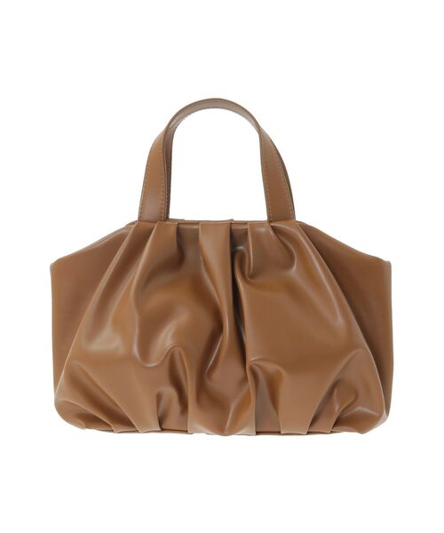 Green　Parks（グリーンパークス）の「andmikka.タック2WAYボストンバッグ（ショルダーバッグ・レディース・マスタード/レッド/ブラック・FREE）」の15枚目の写真