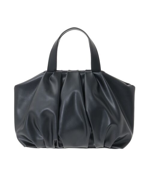 Green　Parks（グリーンパークス）の「andmikka.タック2WAYボストンバッグ（ショルダーバッグ・レディース・マスタード/レッド/ブラック・FREE）」の21枚目の写真