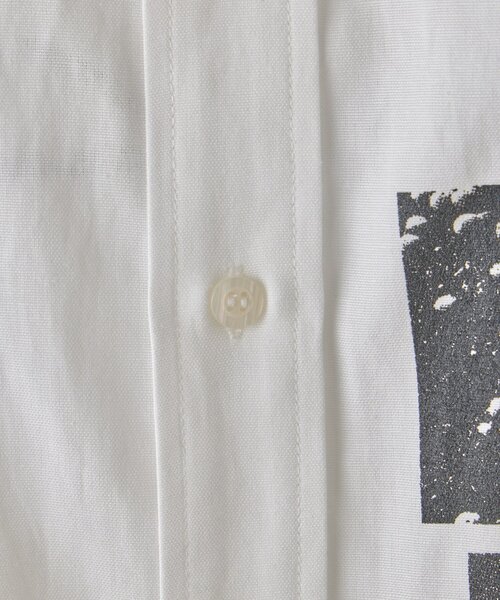 WHIMSIC（ウィムジック）の「【WHIMSIC】メルティング アフタヌーン グラフィックプリントシャツ（シャツ/ブラウス・レディース・ブルー/ホワイト・FREE）」の20枚目の写真