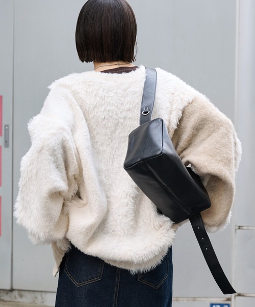 セール】【ウォッシャブル】2WAY ふわもこボリューム シャギーMIX