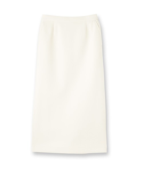 UNTITLED（アンタイトル）の「【セットアップ可/洗える/ウエストゴム】ダンボールジャージスカート（スカート・レディース・アイボリー/チャコールグレー/ブラック・03/02/00/04/01/42/44/46/48/50）」の12枚目の写真