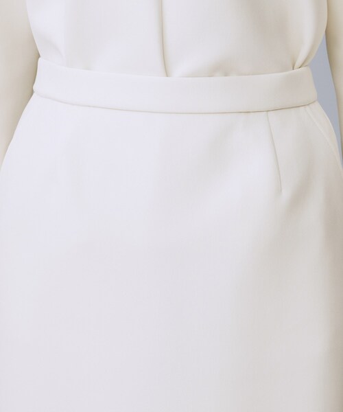 UNTITLED（アンタイトル）の「【セットアップ可/洗える/ウエストゴム】ダンボールジャージスカート（スカート・レディース・アイボリー/チャコールグレー/ブラック・03/02/00/04/01/42/44/46/48/50）」の7枚目の写真