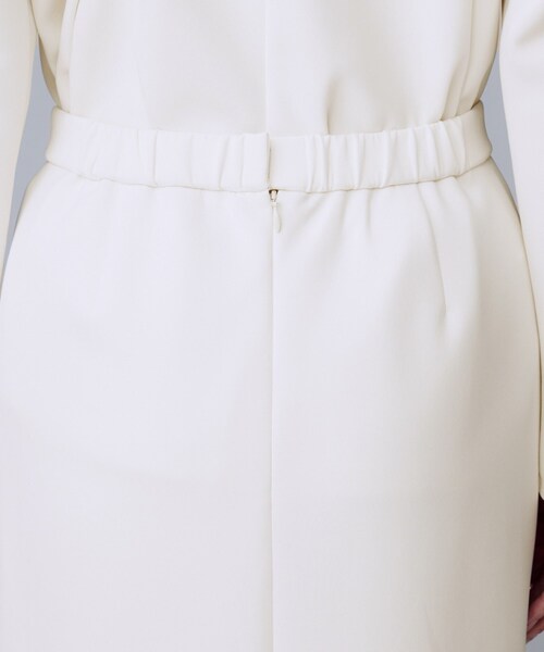 UNTITLED（アンタイトル）の「【セットアップ可/洗える/ウエストゴム】ダンボールジャージスカート（スカート・レディース・アイボリー/チャコールグレー/ブラック・03/02/00/04/01/42/44/46/48/50）」の9枚目の写真