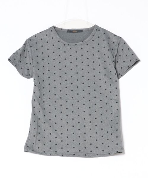 Ritzy(リッツィー)の「ドット柄 Tシャツ(Tシャツ/カットソー・レディース・ホワイト/ブラック/グレー・FREE)」の10枚目の写真