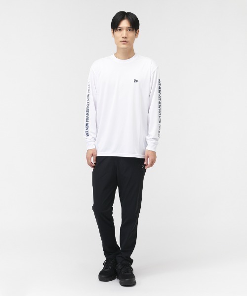 NEW ERA（ニューエラ）の「ニューエラ  LS TECH TEE（Tシャツ/カットソー・メンズ・ホワイト・M/L/LL）」の3枚目の写真