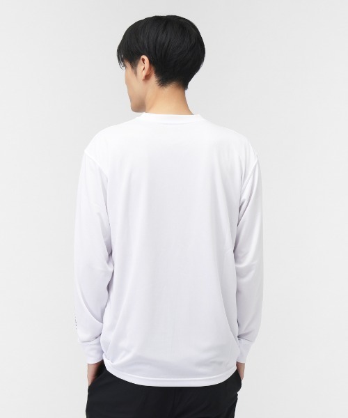 NEW ERA（ニューエラ）の「ニューエラ  LS TECH TEE（Tシャツ/カットソー・メンズ・ホワイト・M/L/LL）」の7枚目の写真