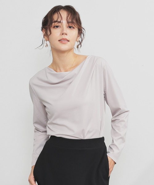 セール】ドレープトップス（Tシャツ/カットソー）｜GLACIER lusso