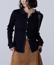 FREE'S MART | 【MFM】金ボタン襟リブニット(ニット/セーター)