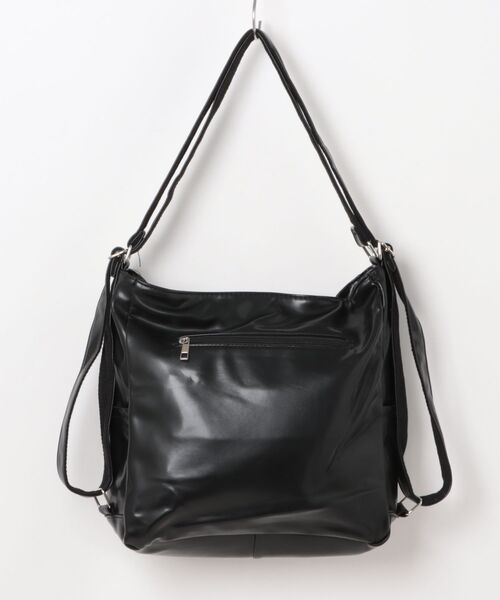 Burner(バーナー)の「【OKUOKU 0909】2WAY ソフトレザーショルダーバッグ oku-bag-5-27(ショルダーバッグ・レディース・ブラック/ブラウン・FREE)」の3枚目の写真