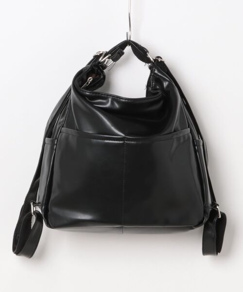 Burner(バーナー)の「【OKUOKU 0909】2WAY ソフトレザーショルダーバッグ oku-bag-5-27(ショルダーバッグ・レディース・ブラック/ブラウン・FREE)」の4枚目の写真
