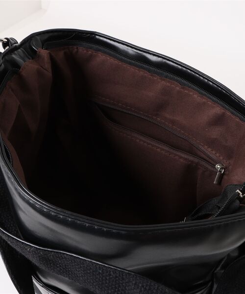 Burner(バーナー)の「【OKUOKU 0909】2WAY ソフトレザーショルダーバッグ oku-bag-5-27(ショルダーバッグ・レディース・ブラック/ブラウン・FREE)」の6枚目の写真