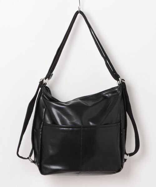 Burner(バーナー)の「【OKUOKU 0909】2WAY ソフトレザーショルダーバッグ oku-bag-5-27(ショルダーバッグ・レディース・ブラック/ブラウン・FREE)」の7枚目の写真