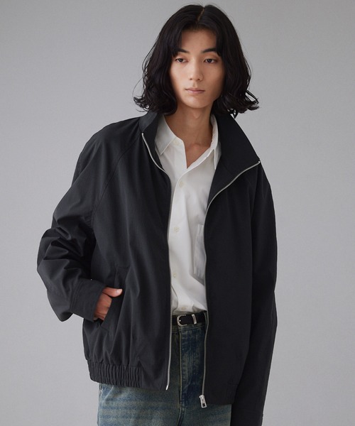 セール】【LUENNA】Nylon Stand Collar Blouson / ナイロン スタンド