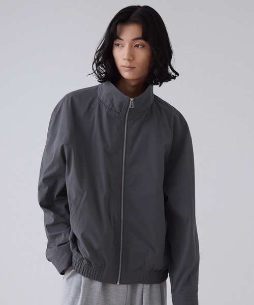 LUENNA】Nylon Stand Collar Blouson / ナイロン スタンドカラー