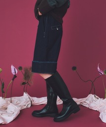 THE GOODLAND MARKET | cwtch　ORGANIC DENIM HARF PANTS(デニムパンツ)