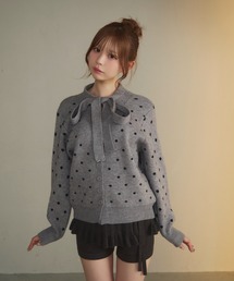 ボウタイ」に該当するカーディガン/ボレロファッション通販