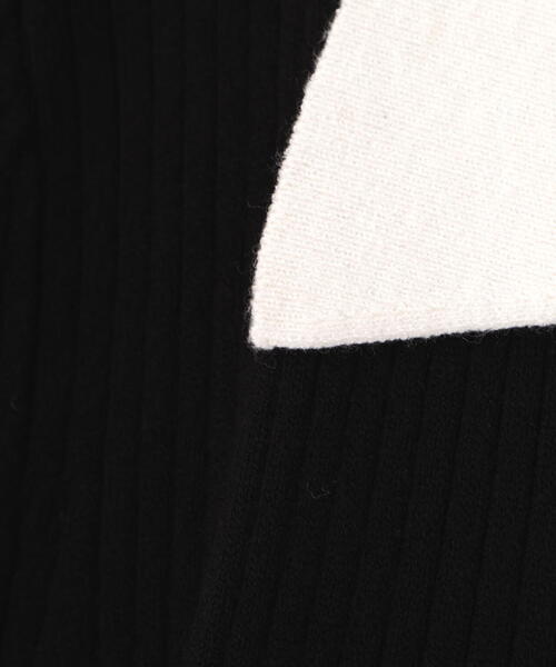 PROPORTION BODY DRESSING（プロポーションボディドレッシング）の「リボン衿付きニットワンピース / 1215240011（ワンピース・レディース・ブラック/ブラウン系その他・MEDIUM/P/S）」の11枚目の写真