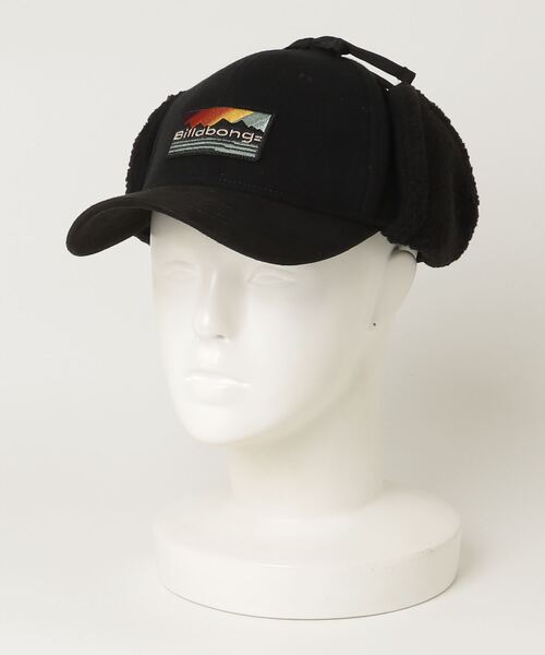 BILLABONG（ビラボン）の「ビラボン BILLABONG TRAPPER CAP サーフ キャップ（キャップ・レディース・ブラック/チャコールグレー・ﾌﾘ-）」の2枚目の写真