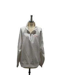 INTERPLAY（インタープレイ）の「【INTERPLAY】Script EMB. LOGO Half Zip Pull Over Sweat（ポロシャツ）」