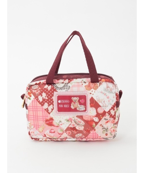PINK HOUSE(ピンクハウス)の「パッチワークプリントMICRO BAG PINK HOUSE(ピンクハウス)の「パッチワークプリントMICRO BAG