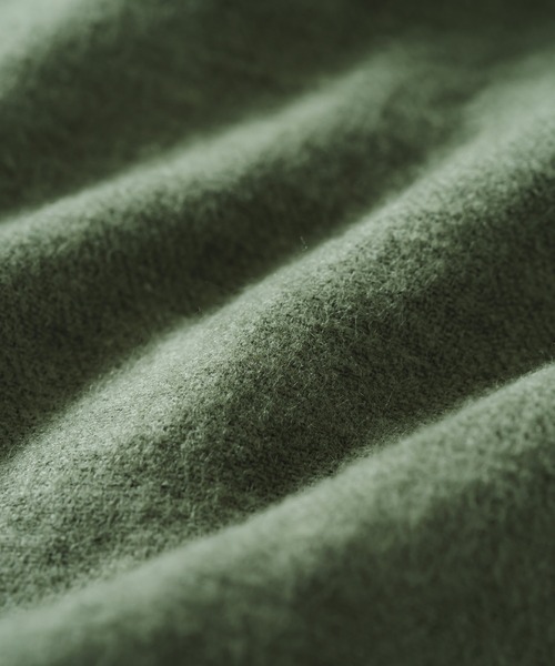 quadro（クオドロ）の「フレンチリネンブラッシュツイルカバーオール（カバーオール・メンズ・グリーン/ブラック・MEDIUM）」の10枚目の写真