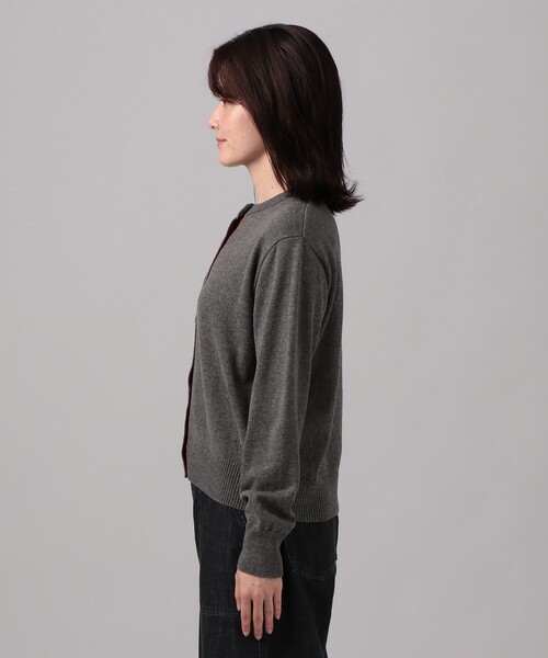 Afternoon Tea（アフタヌーンティー）の「タータンチェック柄くるみボタンカーディガン/Afternoon Tea Original Tartans（カーディガン/ボレロ・レディース・グレー/ネイビー/ベージュ・MEDIUM）」の7枚目の写真