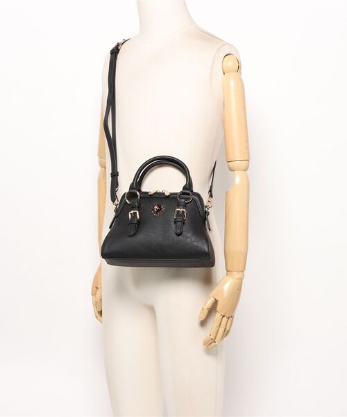 EVRIS（エヴリス）の「【EVRIS / エヴリス】 SUNNY　アンティークPU スモールボストンバッグ（ボストンバッグ・レディース・グレイッシュベージュ/シルバー/ブラック・FREE）」の18枚目の写真