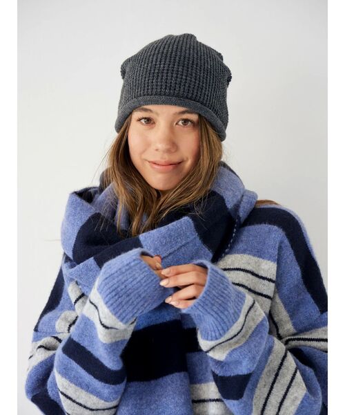 Ca】マルチボーダーマフラー（マフラー）｜Ungrid（アングリッド