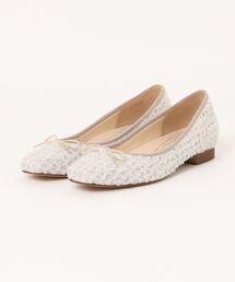 JOLI ENCORE ジョリーアンコール FL SQ BALLET 1 フェザーラメスクエアバレエ 1 JE80256 IVORY