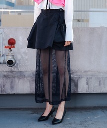 NON TOKYO（ノントーキョー）の「MESH LAYER SKIRT（スカート）」