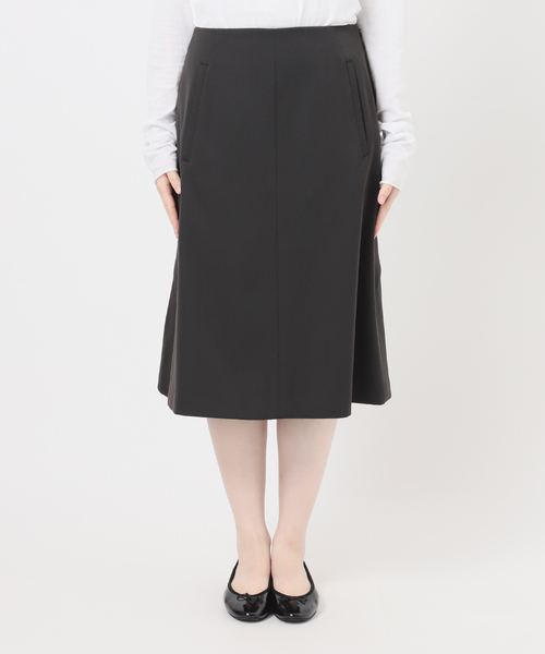ウール混サテンスカート（スカート）｜IENA（イエナ）のファッション