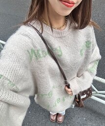 CIAOPANIC | 【新色追加】ハンドクラフトロゴニット(ニット/セーター)