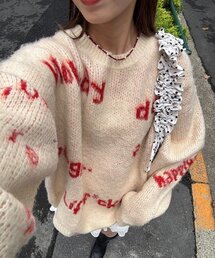 CIAOPANIC | 【新色追加】ハンドクラフトロゴニット(ニット/セーター)