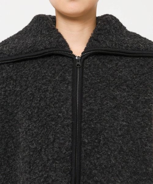 COLD BREAKER（コールドブレーカー）の「【COLD BREAKER】BABYLONE別注ボアベスト（その他アウター・レディース・ブラック/ブラウン・FREE）」の21枚目の写真