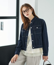 STYLE DELI（スタイルデリ）の「スタンドネックデニムジャケット（デニムジャケット）」