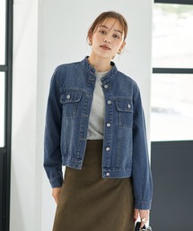 STYLE DELI | スタンドネックデニムジャケット(デニムジャケット)