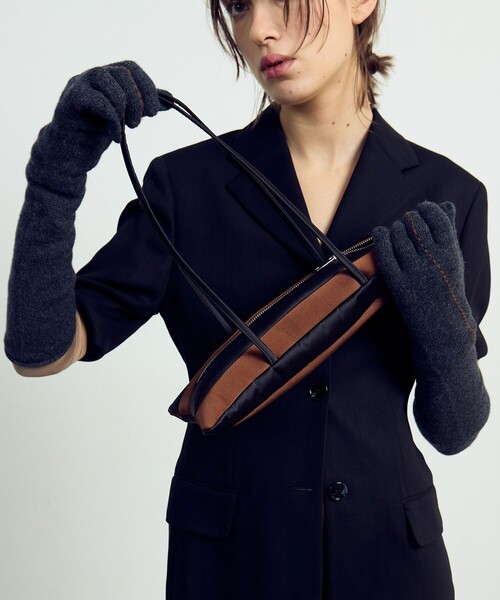 allureville(アルアバイル)の「【kokyo(コキョウ)】PATCH コンビネーションハンドバッグ(ハンドバッグ・レディース・レッド系その他/ブラウン系その他・FREE)」の2枚目の写真