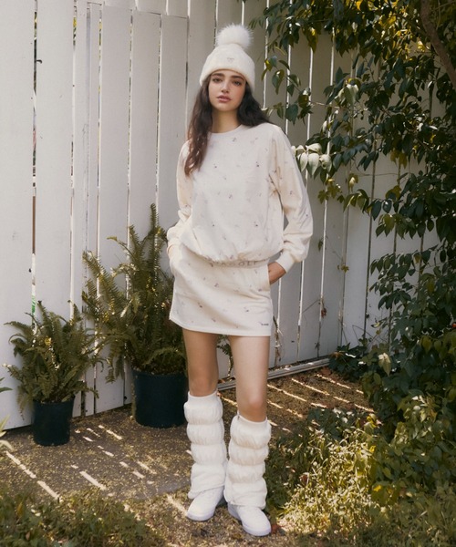 RIENDA GOLF(リエンダゴルフ)の「【RIENDA GOLF】サイドラインバテットレッグウォーマー 秋服 冬服(ソックス/靴下・レディース・ホワイト/ブラック・FREE)」の17枚目の写真
