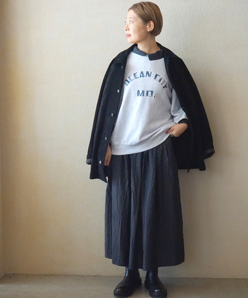 JOURNAL STANDARD LUXE(ジャーナルスタンダード ラックス)の「【Haily's】 SWT(スウェット・レディース・ホワイト/グレー・FREE)」の3枚目の写真