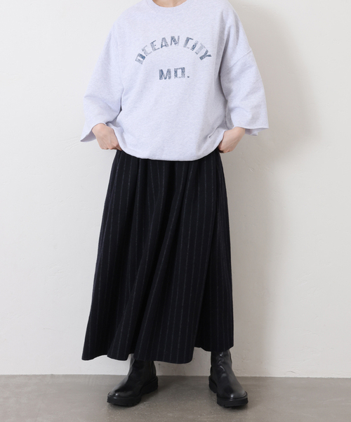 JOURNAL STANDARD LUXE(ジャーナルスタンダード ラックス)の「【Haily's】 SWT(スウェット・レディース・ホワイト/グレー・FREE)」の8枚目の写真