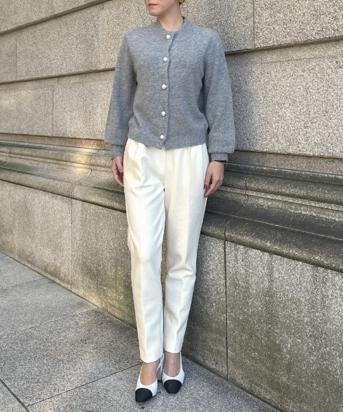 JENNE(ジェンヌ)の「裏起毛スラックス(その他パンツ・レディース・アイボリー・LARGE/MEDIUM/SMALL)」の5枚目の写真