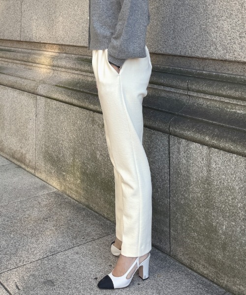 裏起毛スラックス（その他パンツ）｜JENNE（ジェンヌ）のファッション